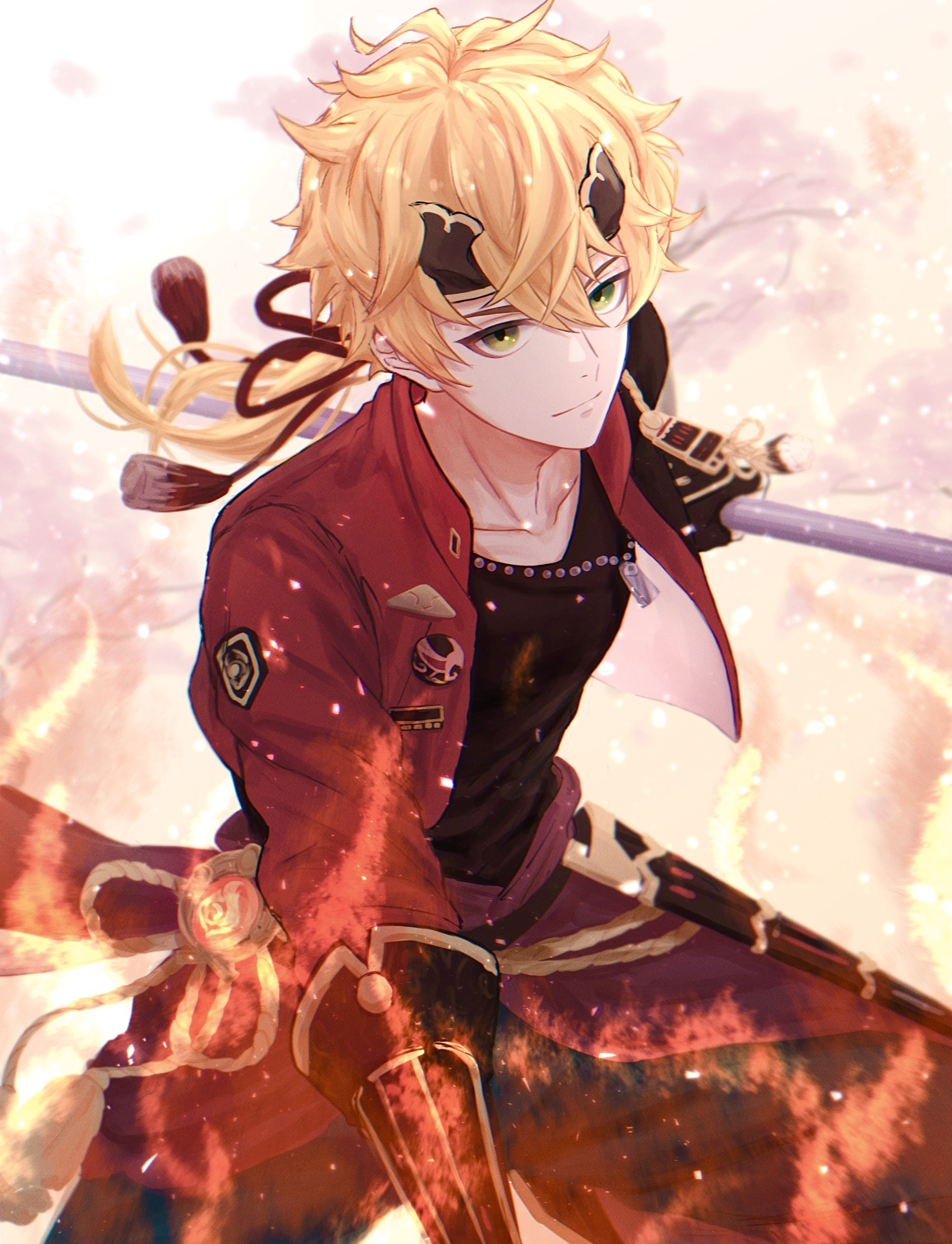 2081x2718  Thoma - Genshin Impact - Image By Kochi 4 #3472645 - Zerochan Anime Image Board Mobile