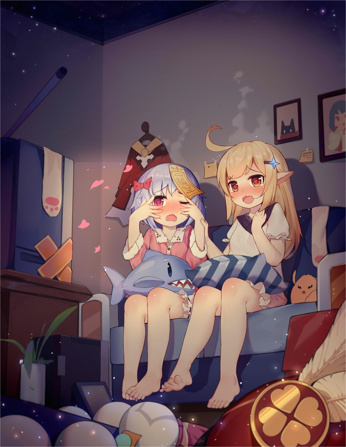 1200x1550  Genshin Impact, Anime Girls, Klee (Genshin Empact), Qiqi (Genshin Empact) | 1200x1550 Обои - Wallhaven.cc