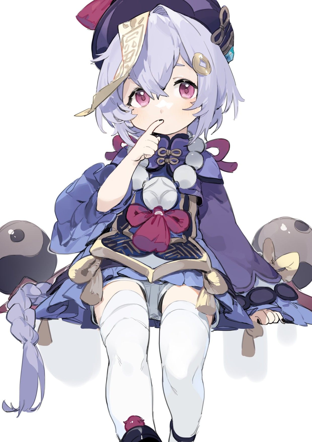 1240x1754  Genshin Impact Qiqi | Симпатичные рисунки каваи, любимый персонаж, рисунки каваи