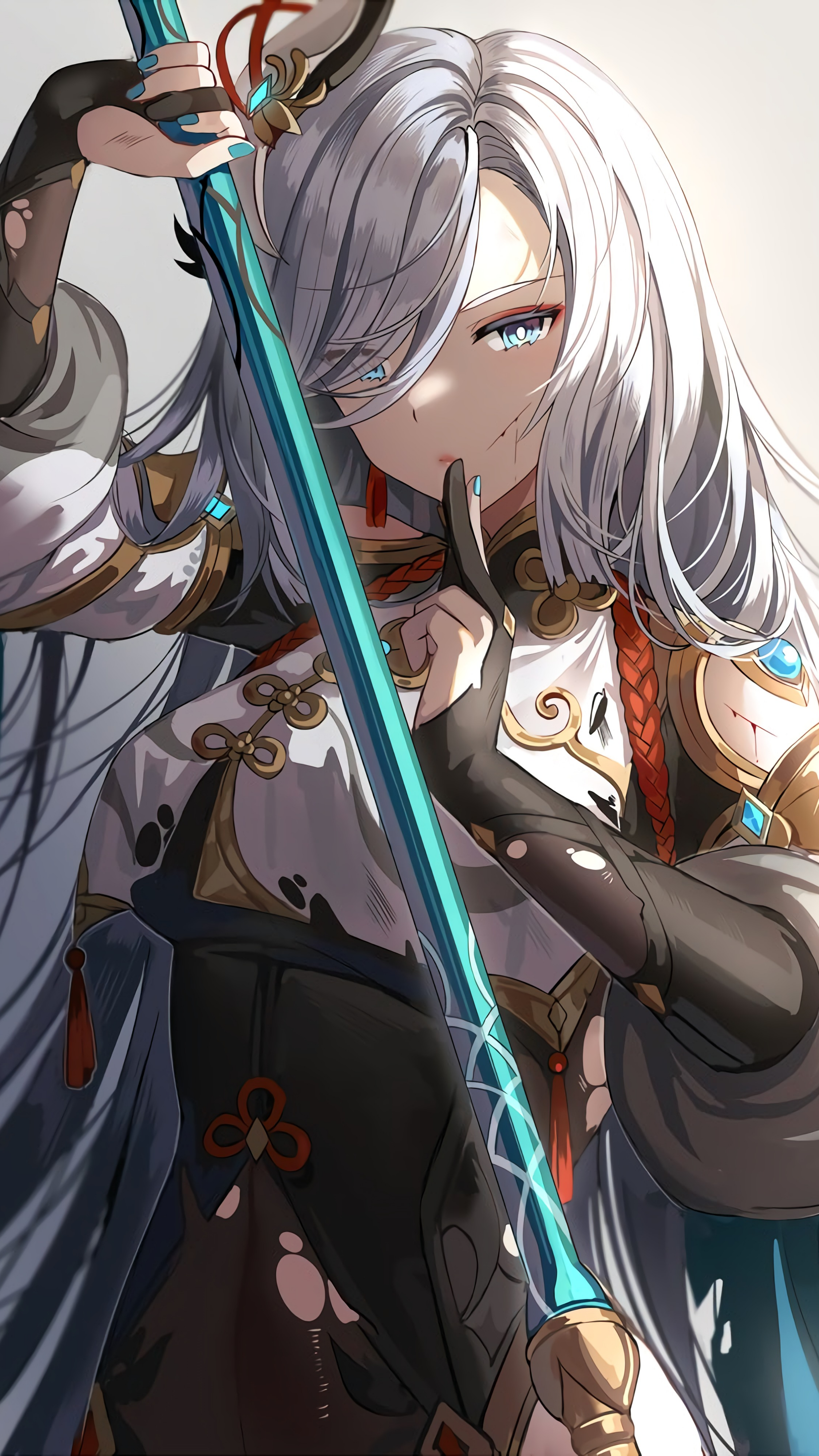 2250x4000  Shenhe [Genshin Impact] (2250x4000): R/Animewallpaper