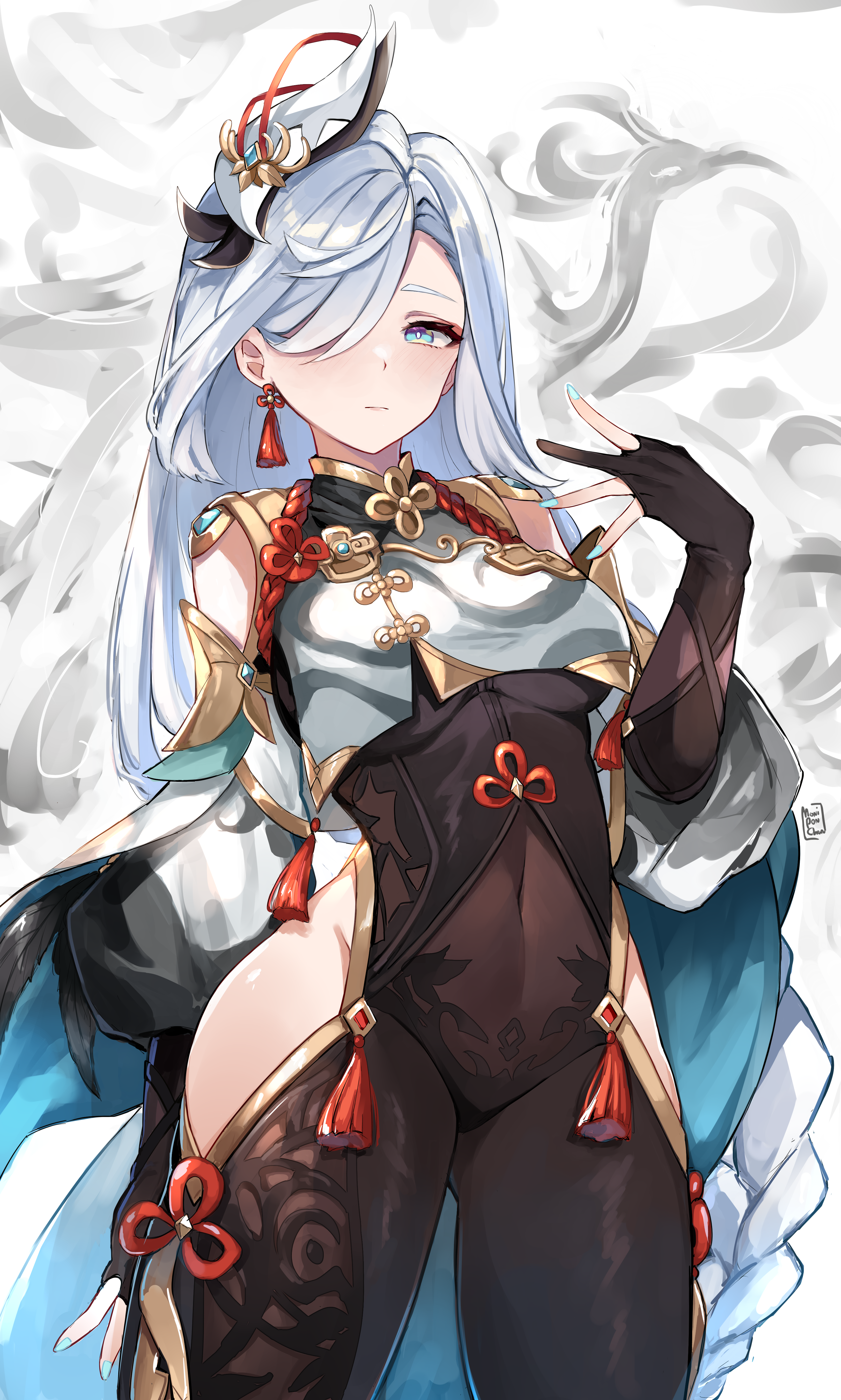 3250x5408  Скачать бесплатно Shenhe Genshin Impact Zerochan Anime Poard Image [3250x5408] для вашего рабочего стола, Mobile \ U0026 Tablet | Исследуйте 40+ обоев Shenhe |