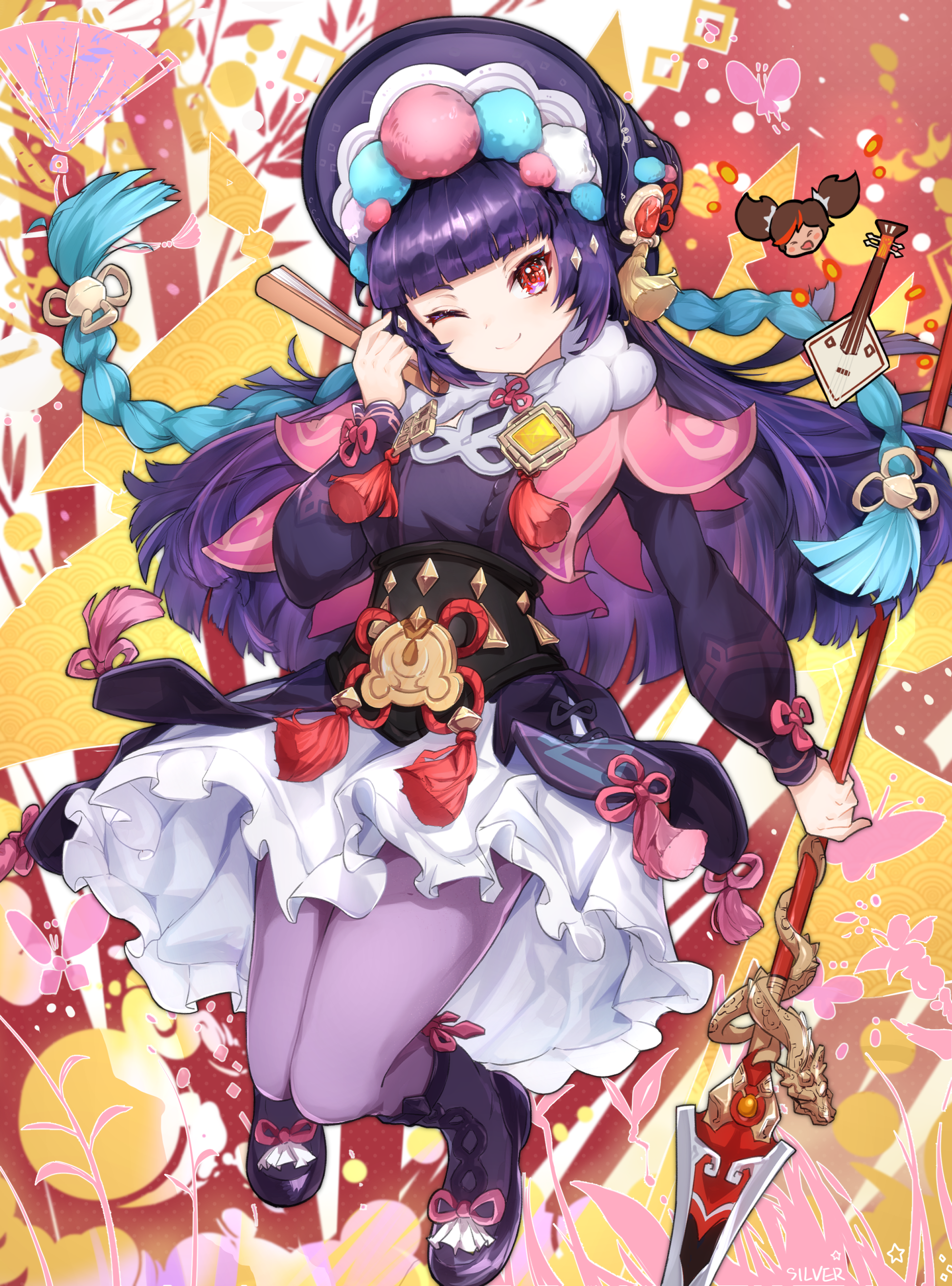 1946x2629  Юн Джин Геншин Увлажнения Обои - пещера обоев