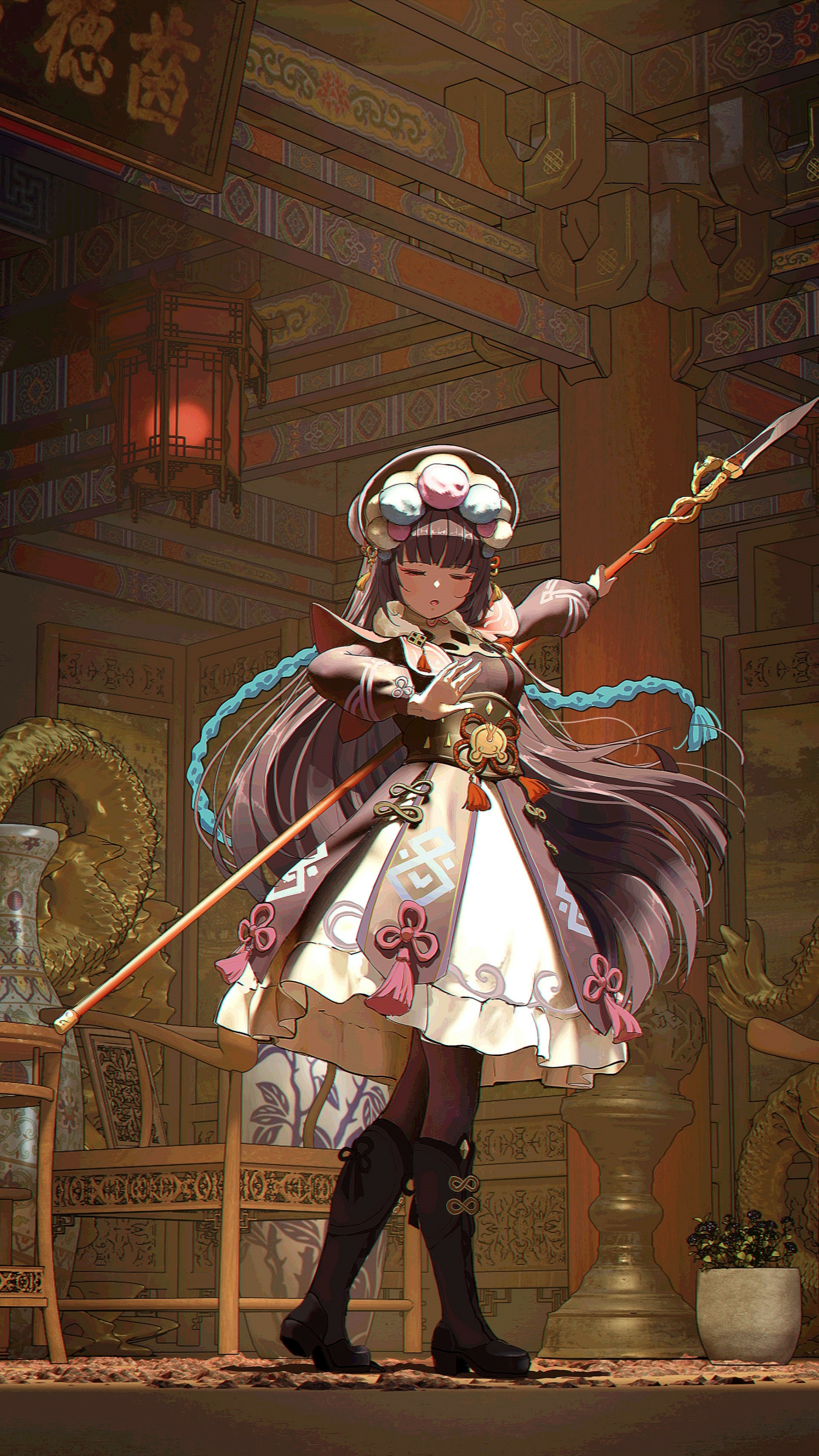 1782x3168  Юн Джин от Qi \ u003d \ u003dqi - Мобильная пропасть