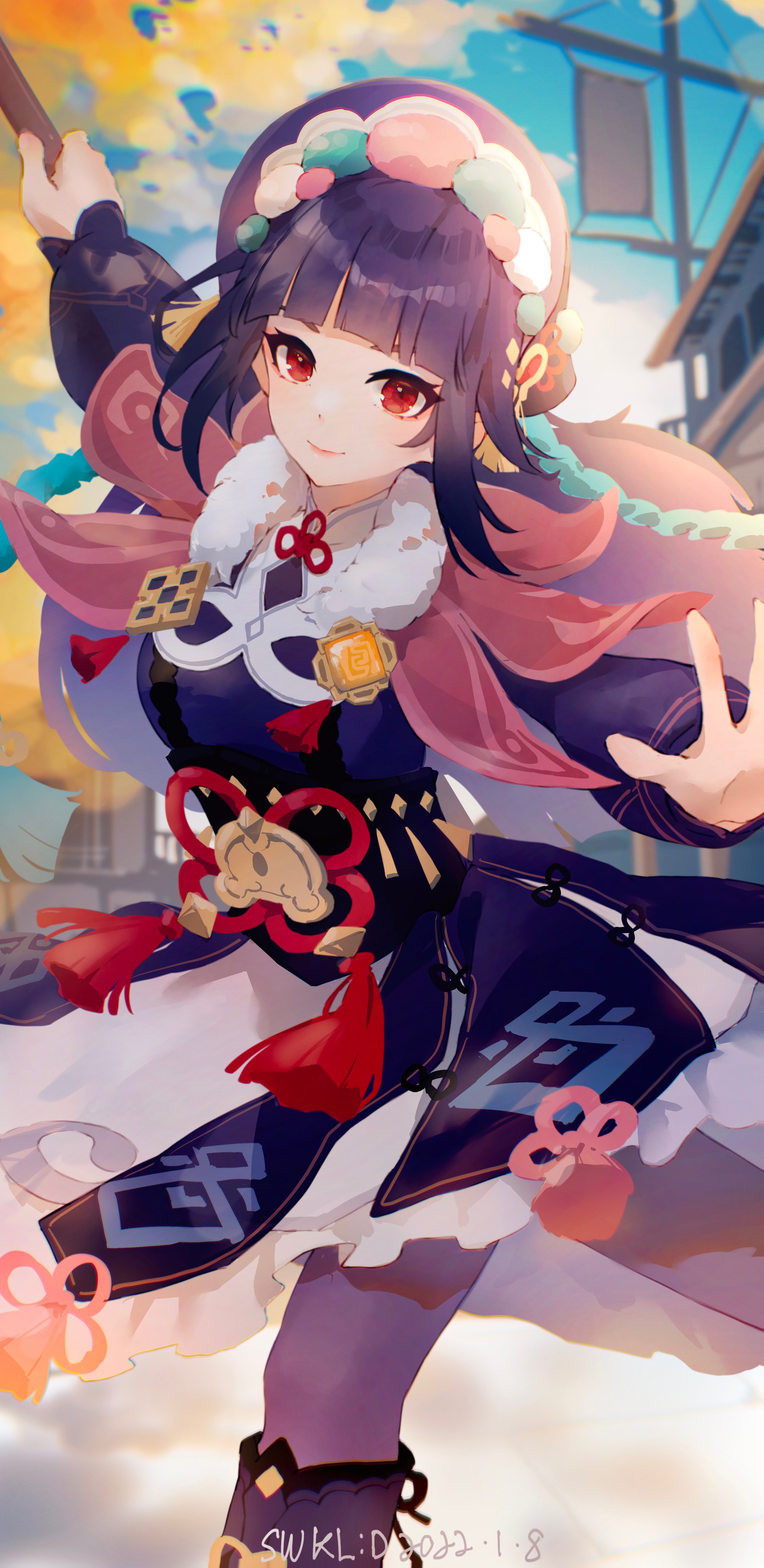 3543x7269  Аниме Genshin Impact Yun Jin Genshin Impact Anime Girls Artwork Swkl Lolita Fashion Purple Hair Red Wallpaper - Резолюция: 3543x7269 - ID: 1276090 - Wallha.com