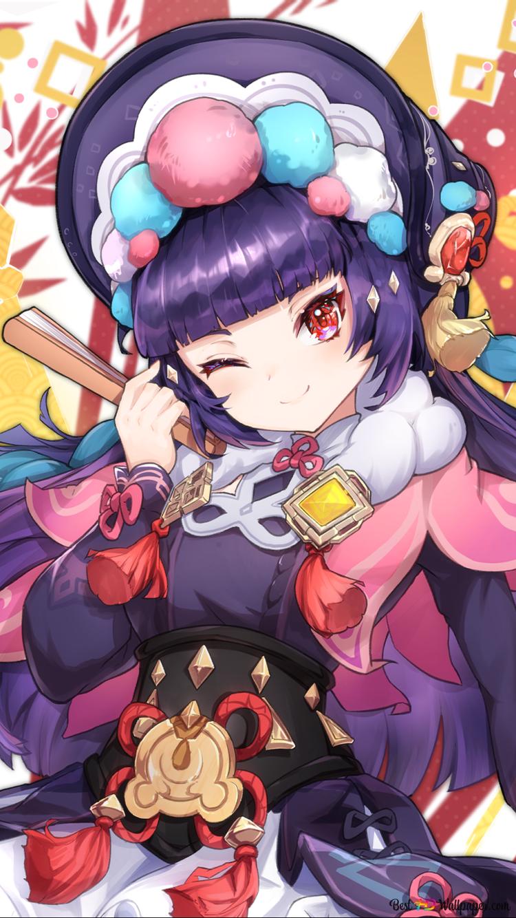 750x1334  Юнь Джин (Genshin Empact) 4 HD Скачать обои