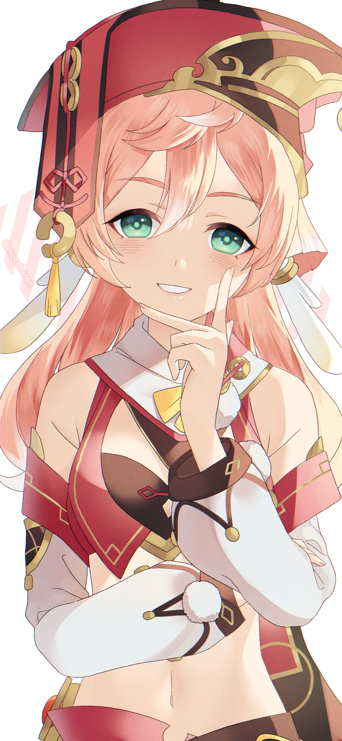 1125x2436  Genshin Impact Yanfei обои - пещера обоев