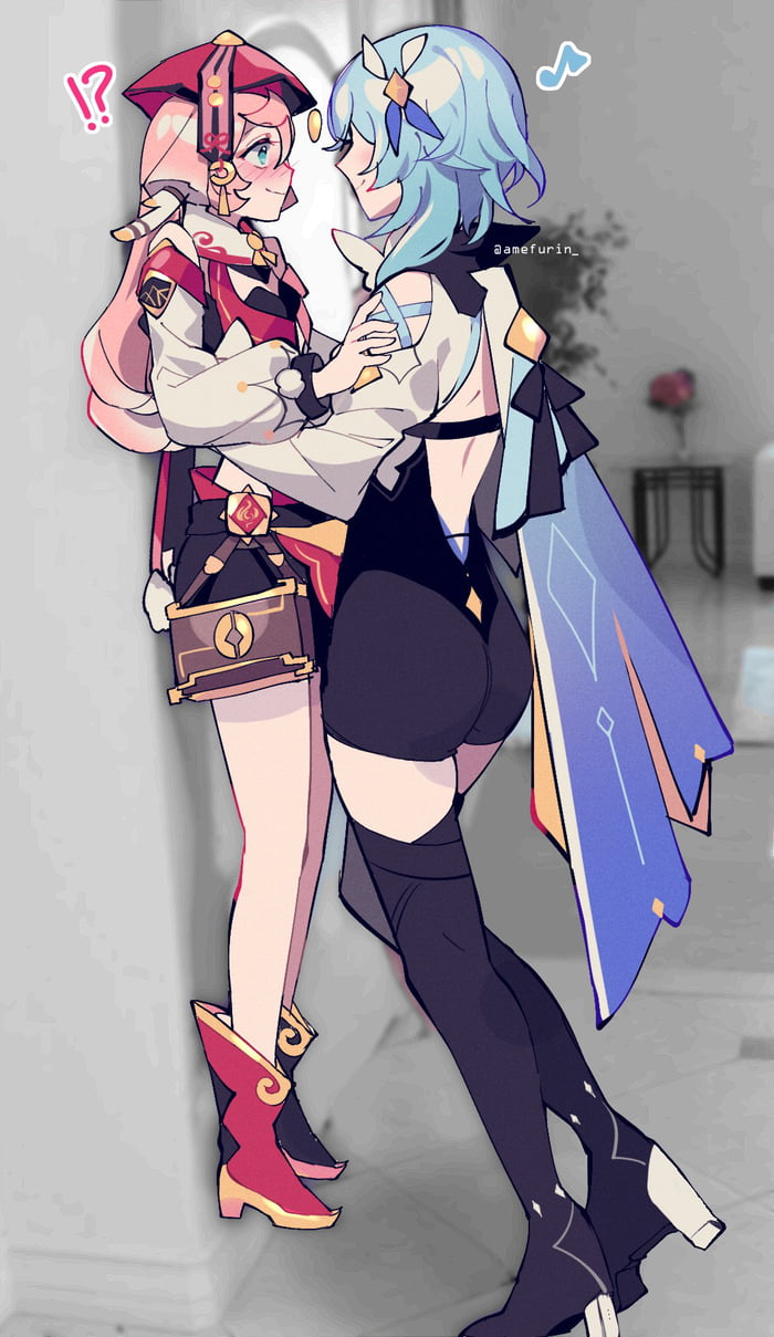 700x1209  Genshin Impact Eula X Yanfei - 9GAG