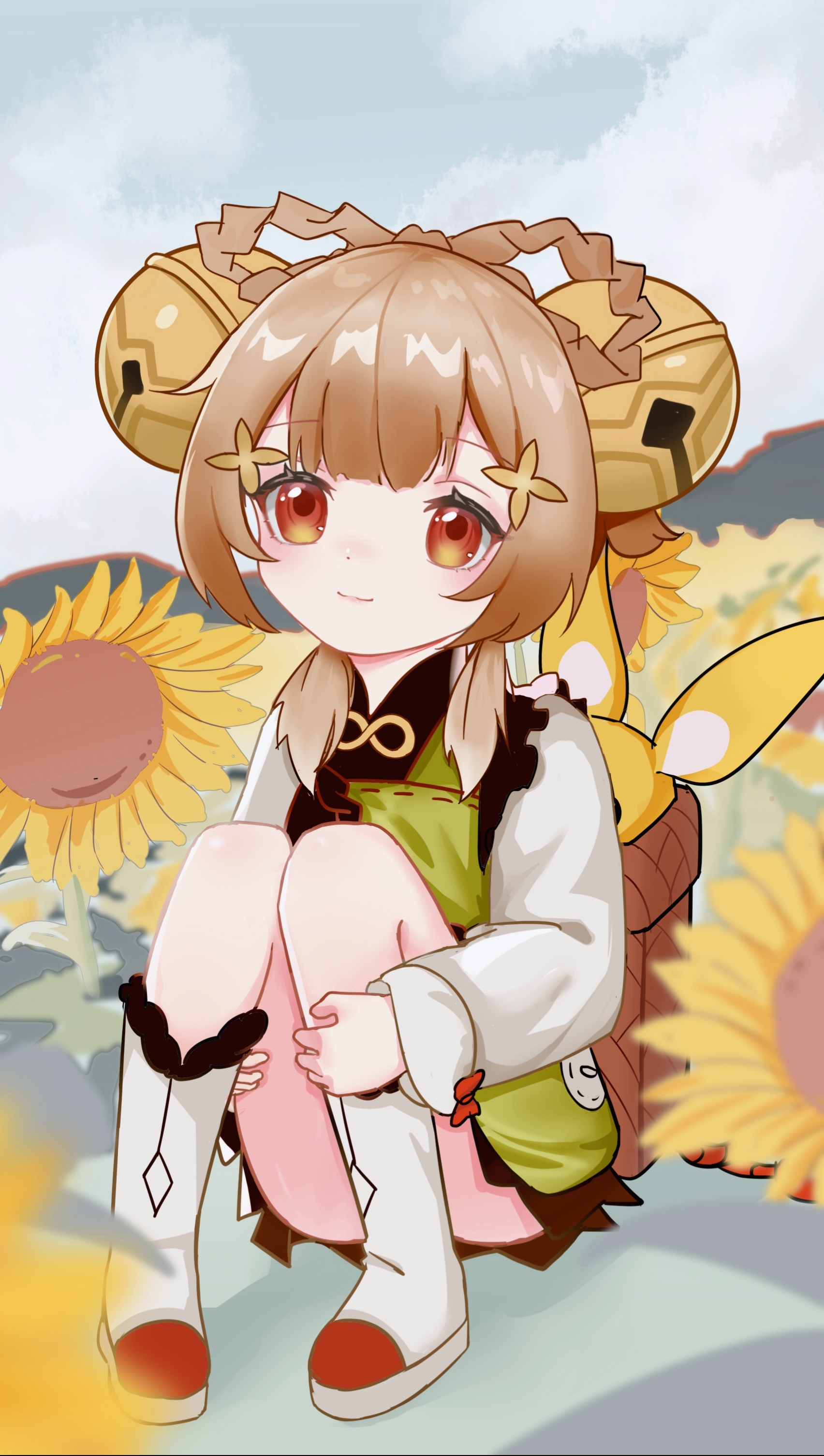 1704x3012  Yaoyao (genshin empfice) обои - waifuwall