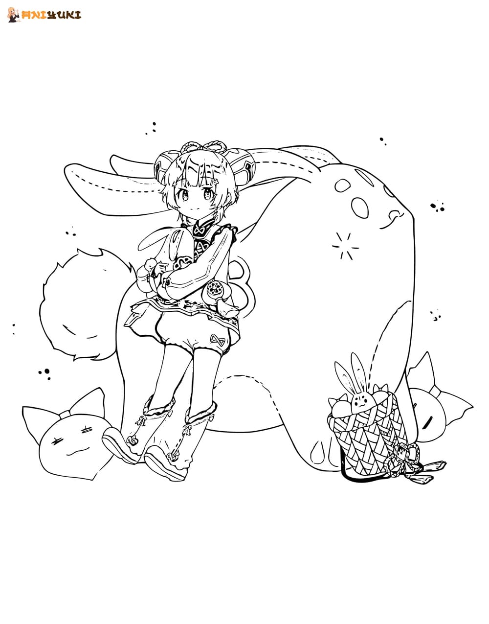 1000x1275  Yaoyao Genshin Empact Diratings - Aniyuki