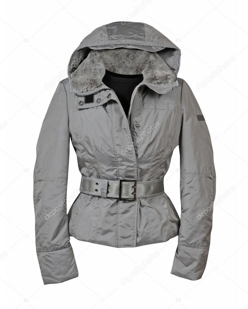 823x1023  Модная зимняя куртка, изолированная на белом фоне Stock Photo by © Eveletova 89349778