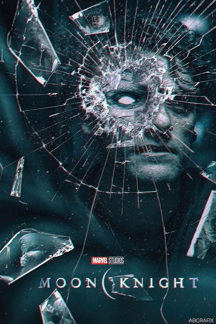 736x1104  Moon Knight 'Split Personality' Плакат - ограниченный огонь | Лунный рыцарь, Marvel Moon Knight, Knight