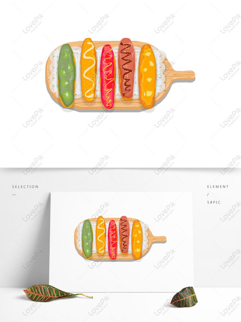 808x1080  Ручная нарисованная мультфильм разнообразие питательного вкусного длинного хлеба PNG Transparent Image PSD Изображения бесплатно скачать_1369 × 1024 px - lovepik