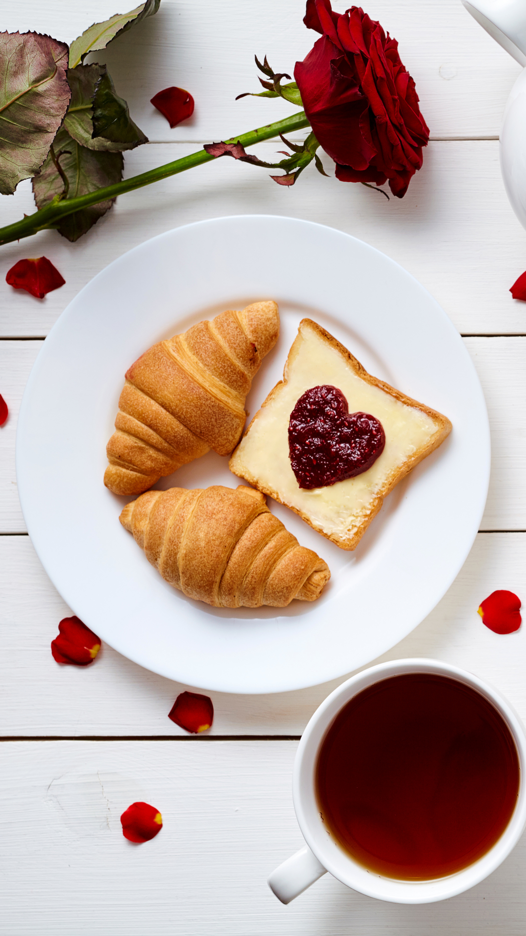 1080x1920  Завтрак Телефон Обои - Мобильная пропасть