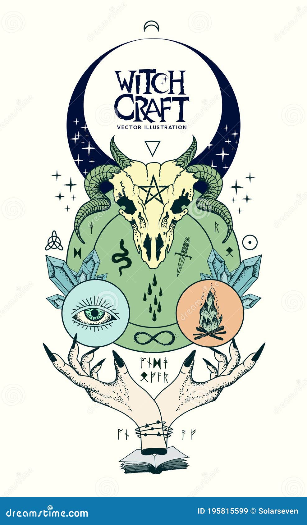 988x1690  Баннер ведьмы и колдовства