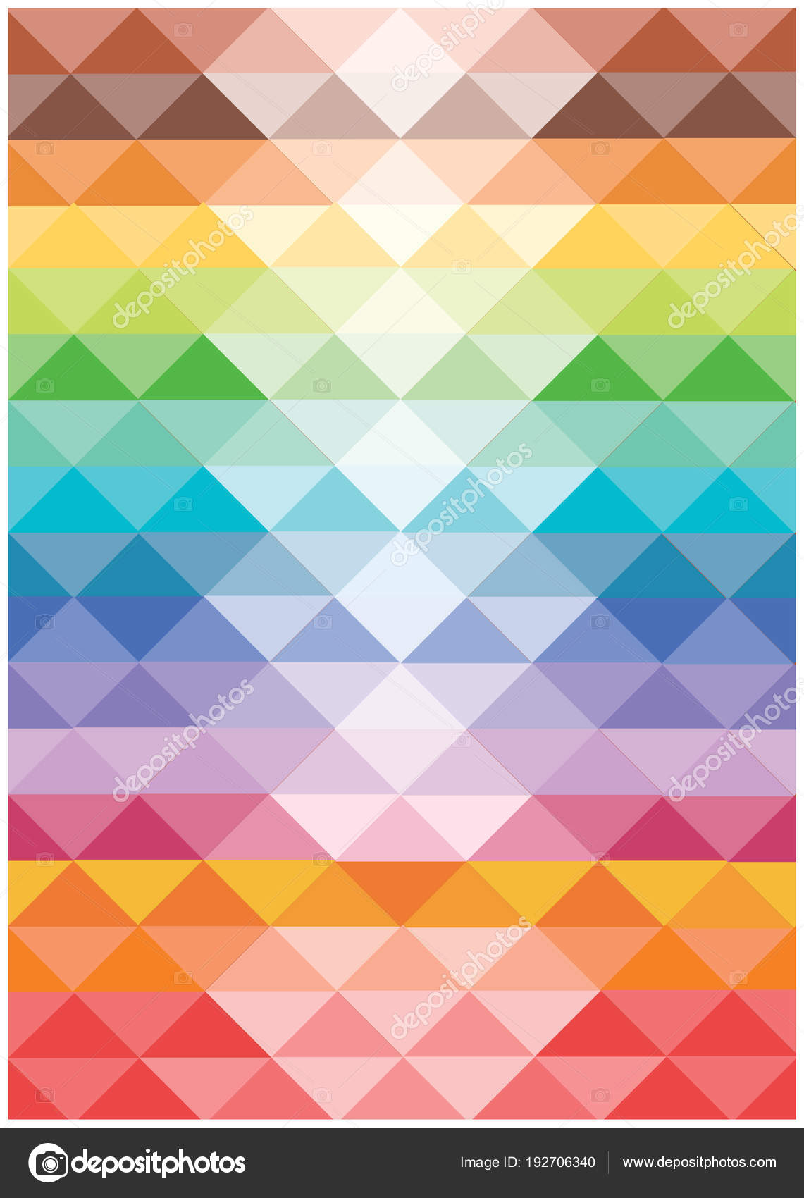 1141x1700  Яркая радуга низкоугольники. Цветная абстрактная векторная мозаичная плитка фон. Сток -вектор от © Pizla09 #192706340
