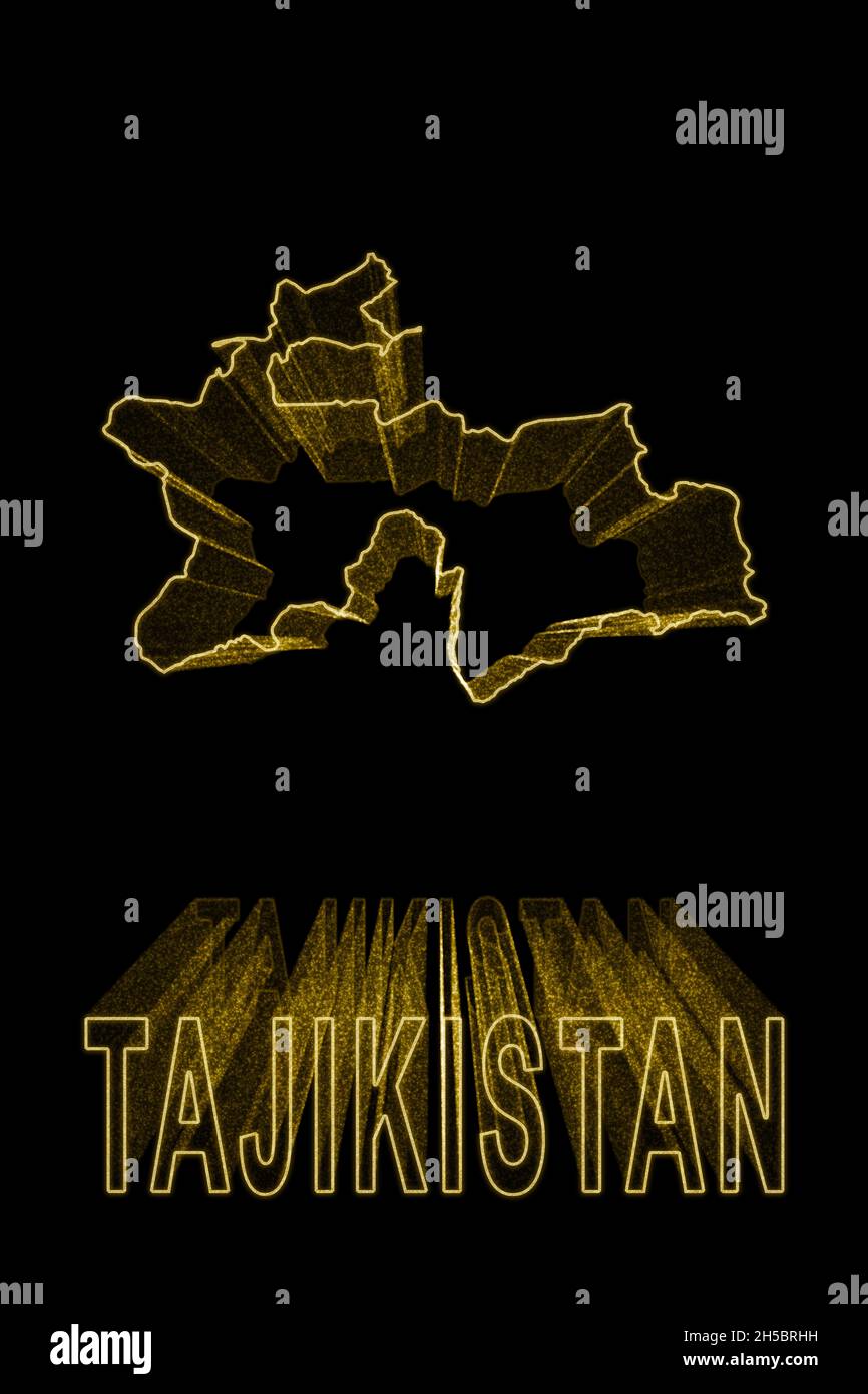 866x1390  Tajikistan Gold Map Hi -Res stock Photography и Images - Alamy