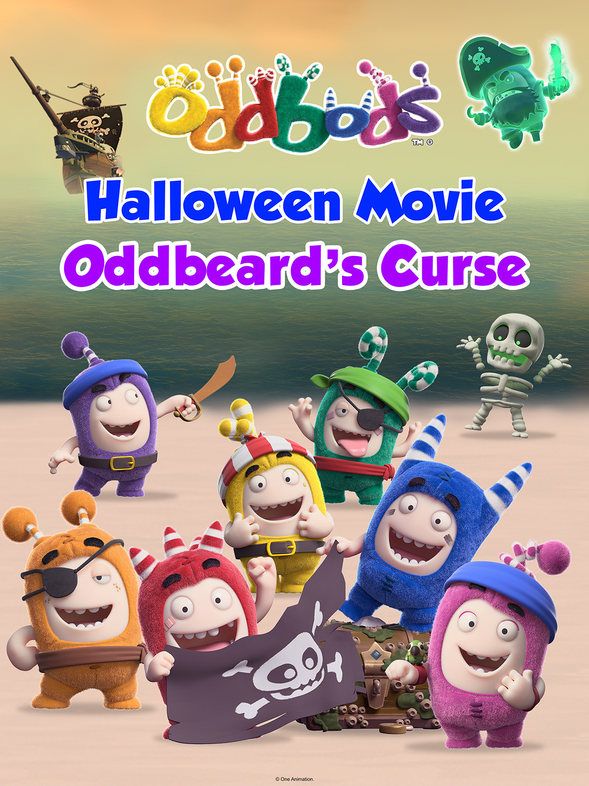 1200x1600  Prime Video: Oddbods Halloween Movie: Curse OddBeard's Curse