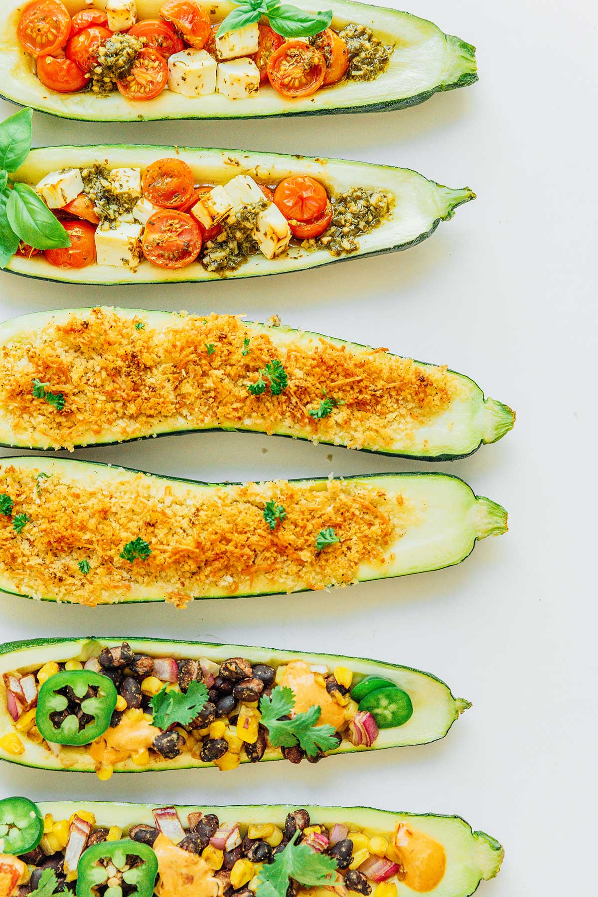1200x1798  Как сделать вегетарианскую фаршированную цуккини | Live Eat Learn