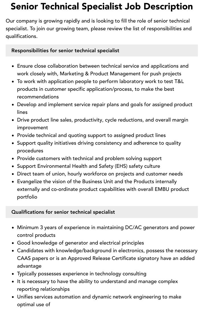 720x1111  Описание работы старшего технического специалиста | Бархатный рабочие места