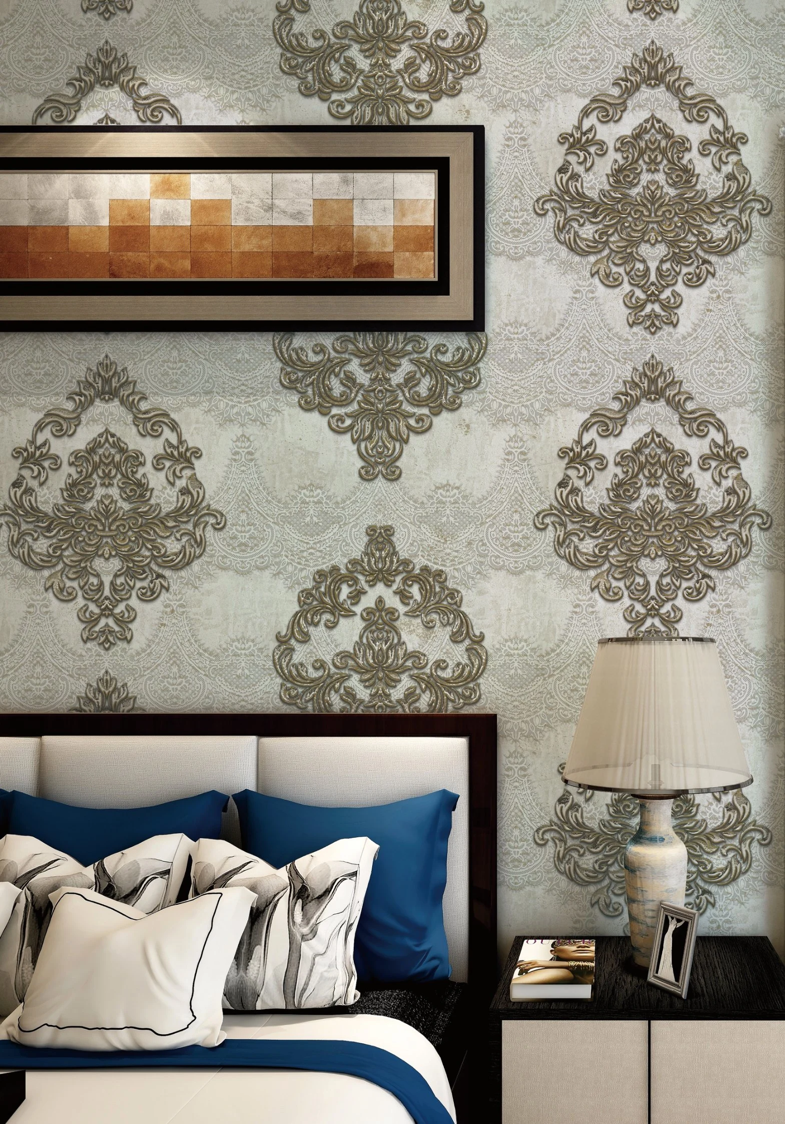 1569x2246  Заводские высококачественные классические обои из ПВХ 106width Vinyl Не теночные настенные настенные покрытия для отеля Home House - Китайские обои, стены | Made-in-china.com