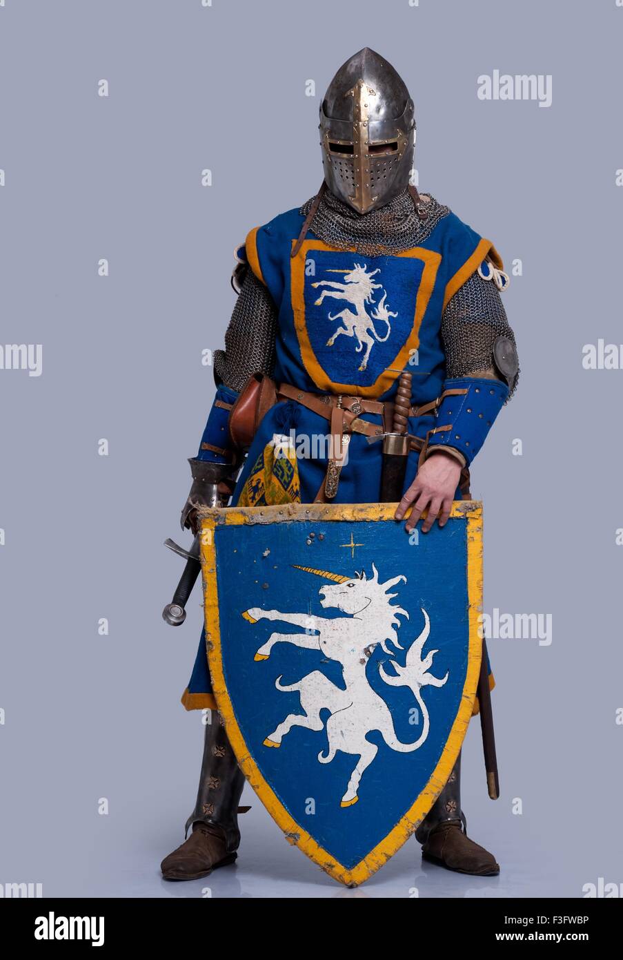 903x1390  Средневековый рыцарь на сером фоне Hi -Res stock Photography и Images - Alamy