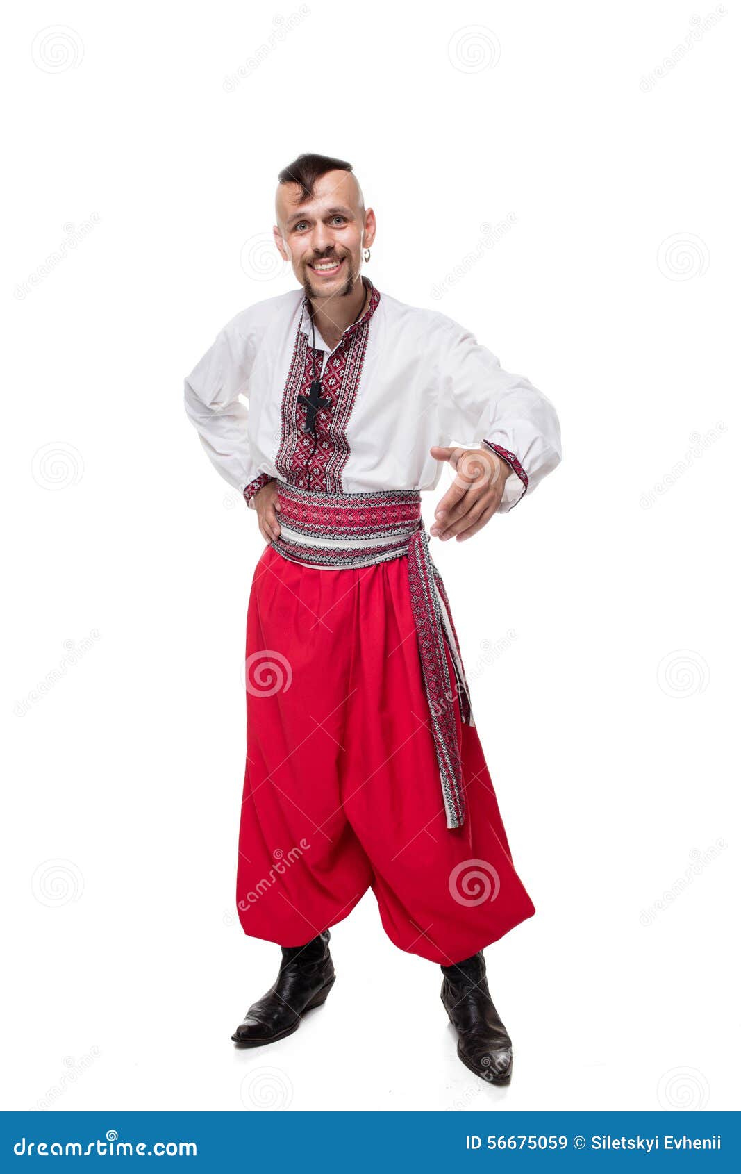 1067x1690  https://www.dreamstime.com/stock-photo-cossack-over-hite-one-gackground-isolated-image56675059