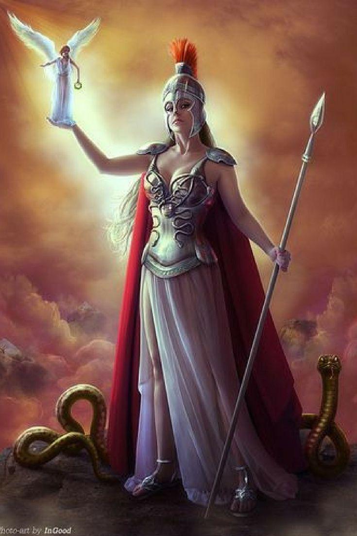 735x1102  Афина греческая богиня обои - пещера обоев