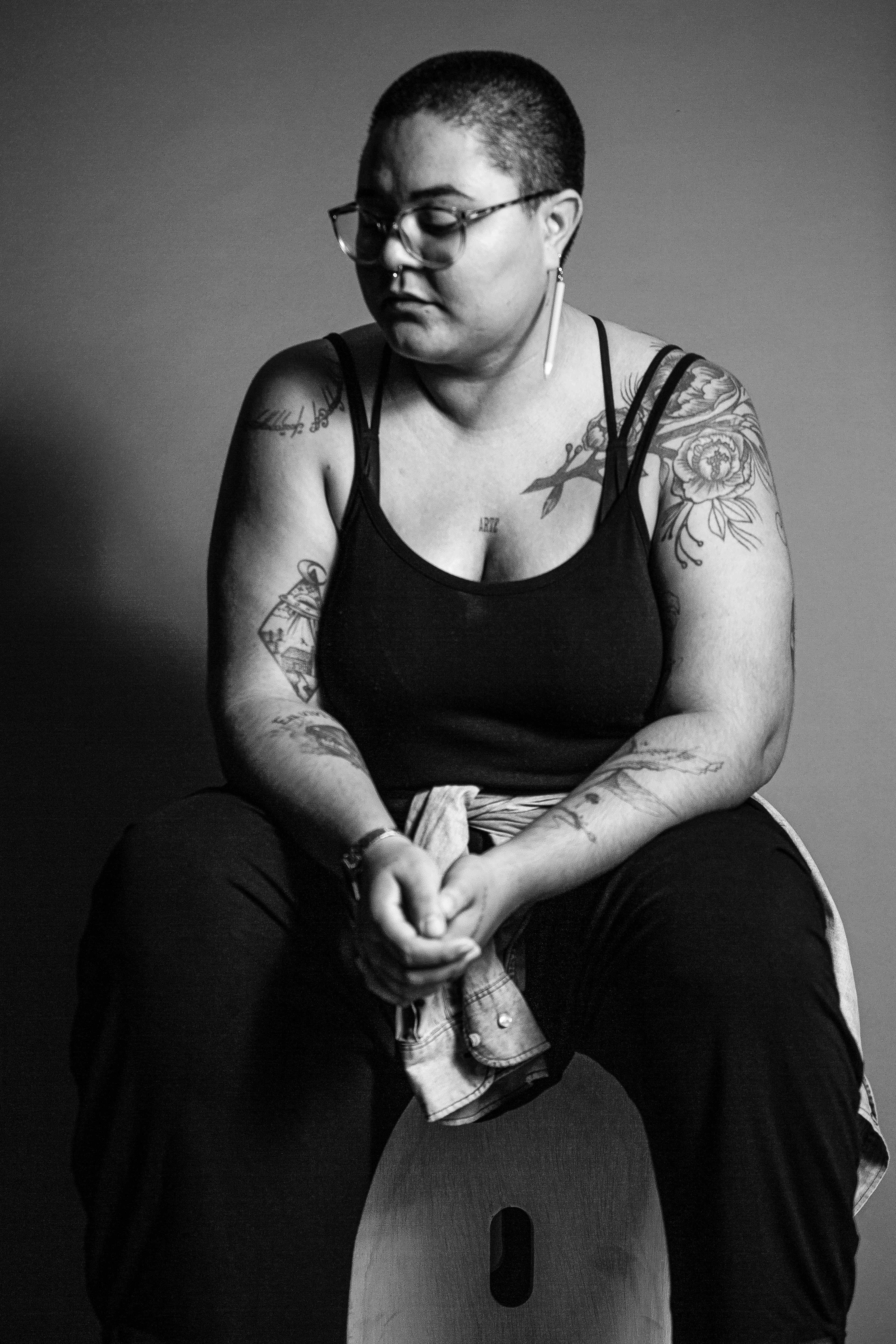 3840x5760  Скинхед женщины с татуировками · Бесплатное фото фото