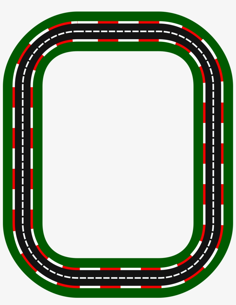 820x1057  Big Image - Race Track Road Clipart Transparent PNG - 1934x2400 - Скачать бесплатно на NicePng