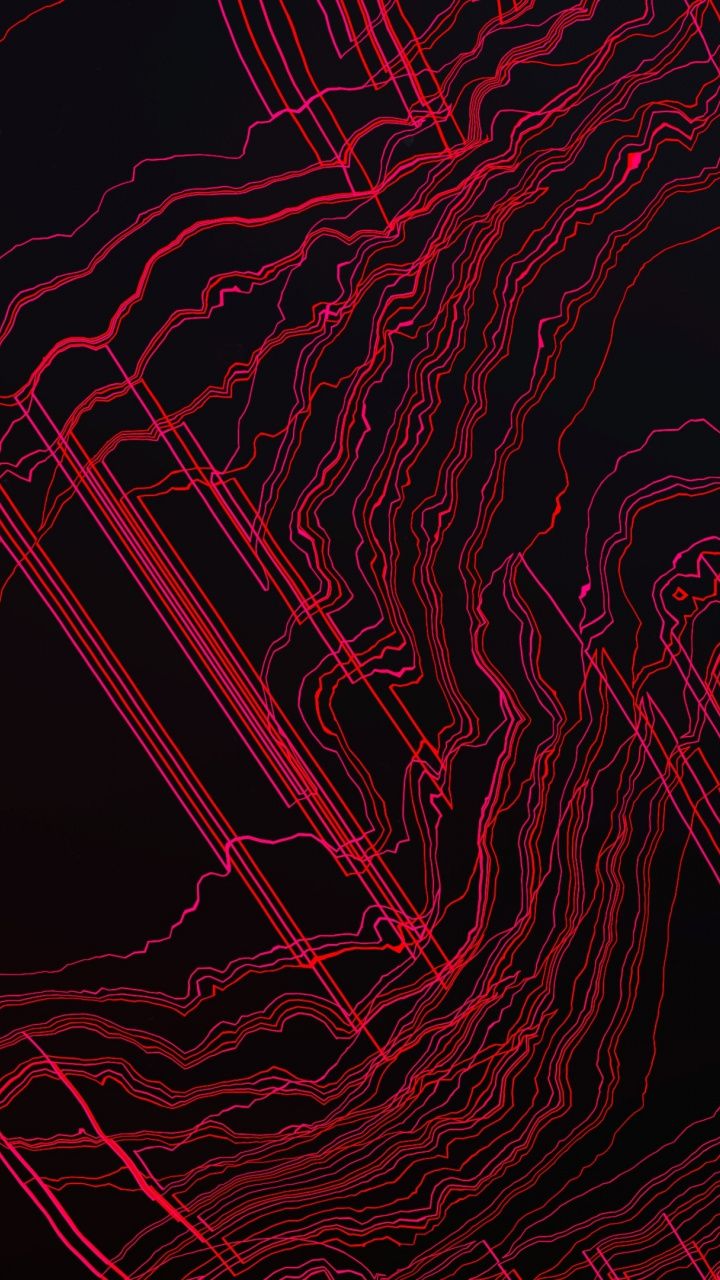 720x1280  Glitch Art, Lines, Furvy, Abstract, 720x1280 Обои | Глюч обои, искусство сбоя, абстрактный графический дизайн