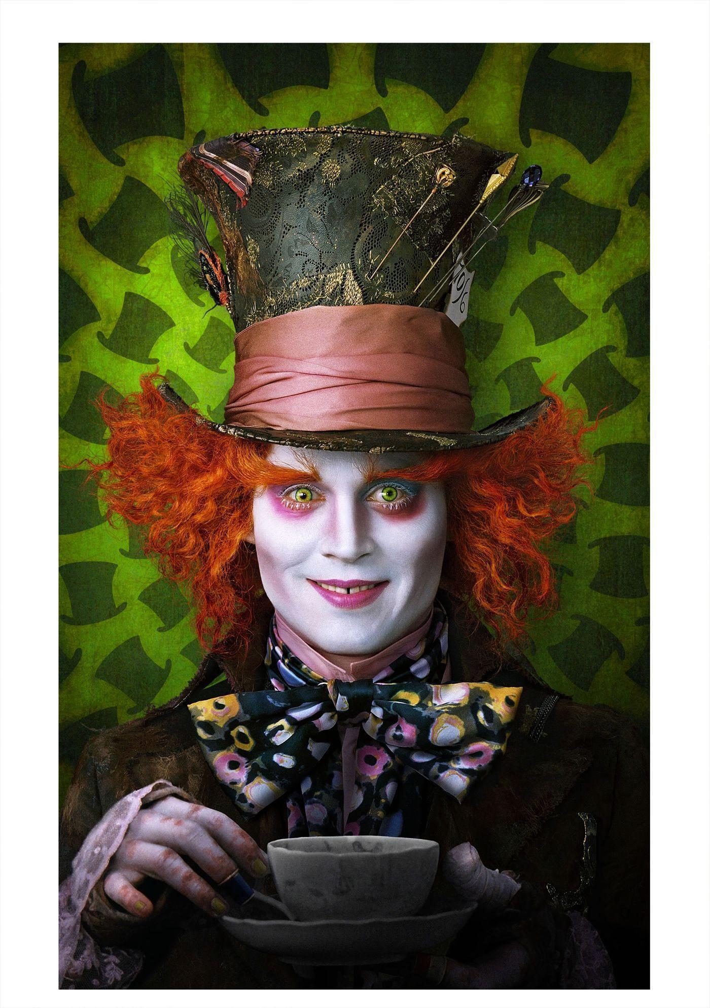 1400x1987  Johnny Depp Mad Hatter обои - пещера обоев