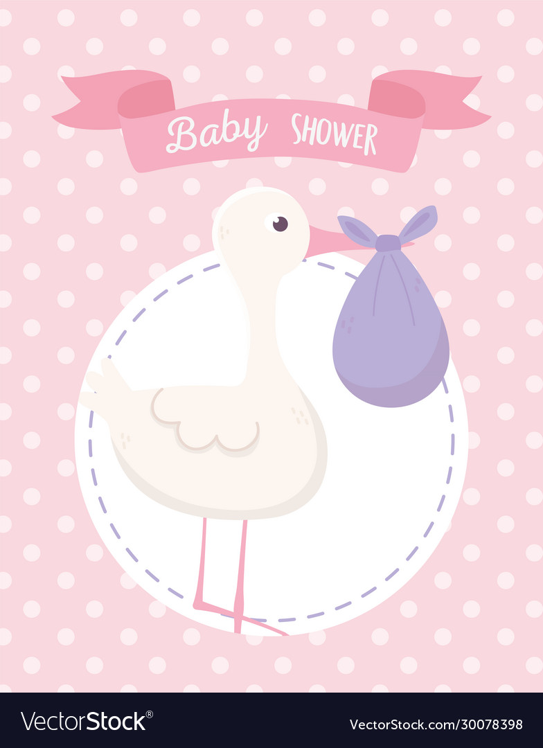 784x1080  Детский душ аиз с подгузником розовый фоновый вектор изображение