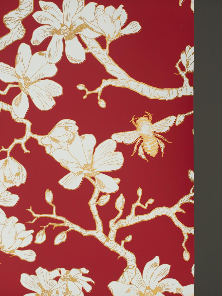 900x1200  Магнолия Обои - Бургундия - Текстиль издателя \ U0026 Документы