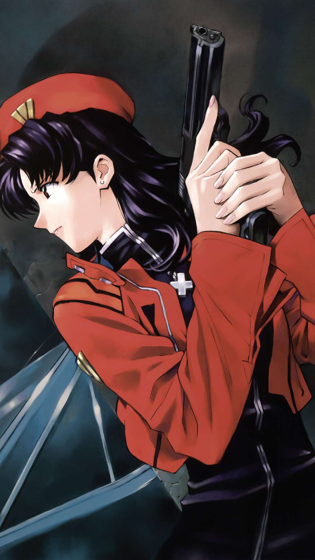 1080x1920  3+ Misato Katsuragi обои для iPhone и Android от Jordan Chan