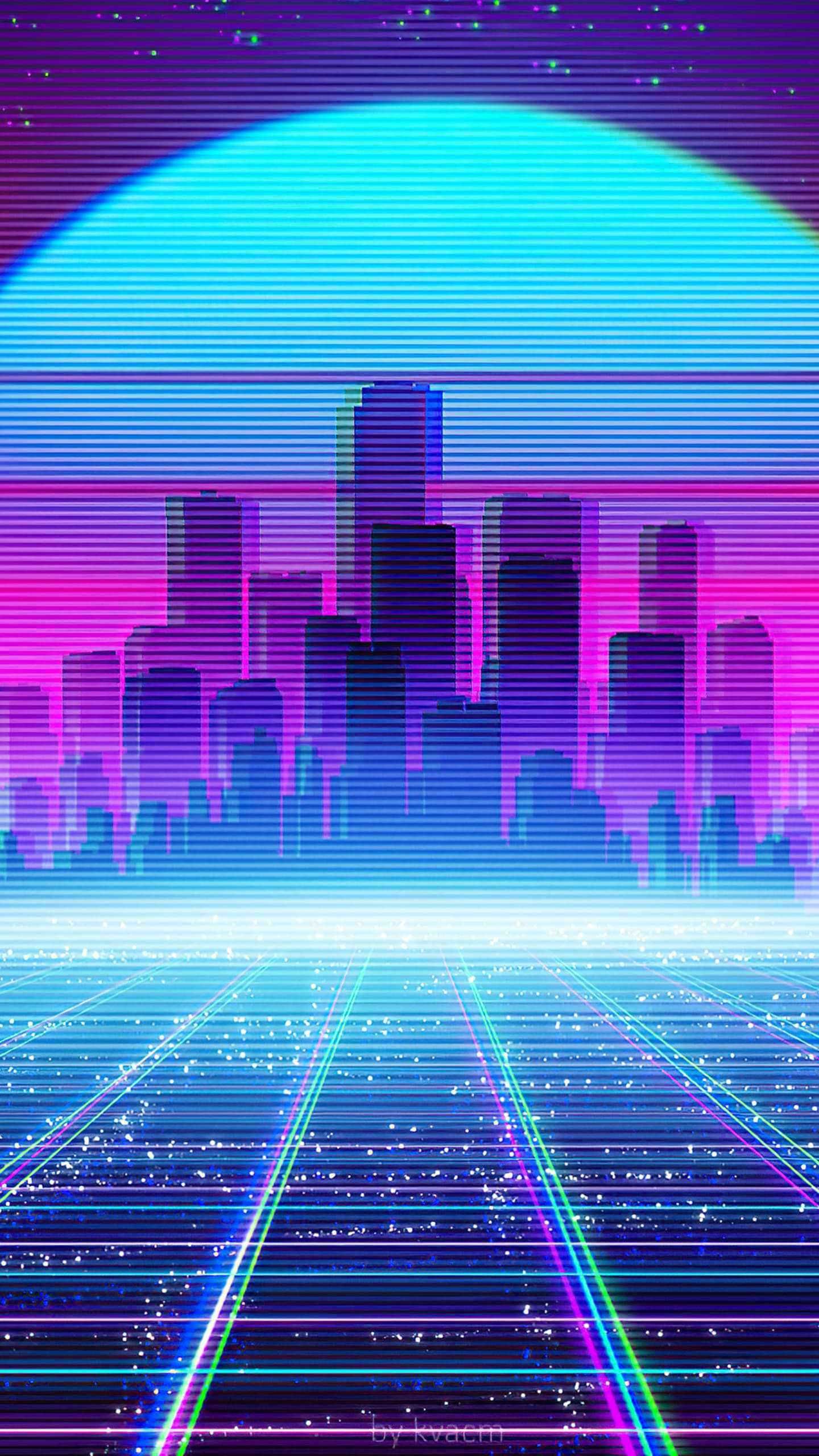 1440x2560  Обои с синтезированной волной просмотрите обои с синтезаторами с коллекциями эстетических, настольных компьютеров, iPhone, Neon, Retro. https: // w… | Синтезированная волна, паровые обои, ретро -волны
