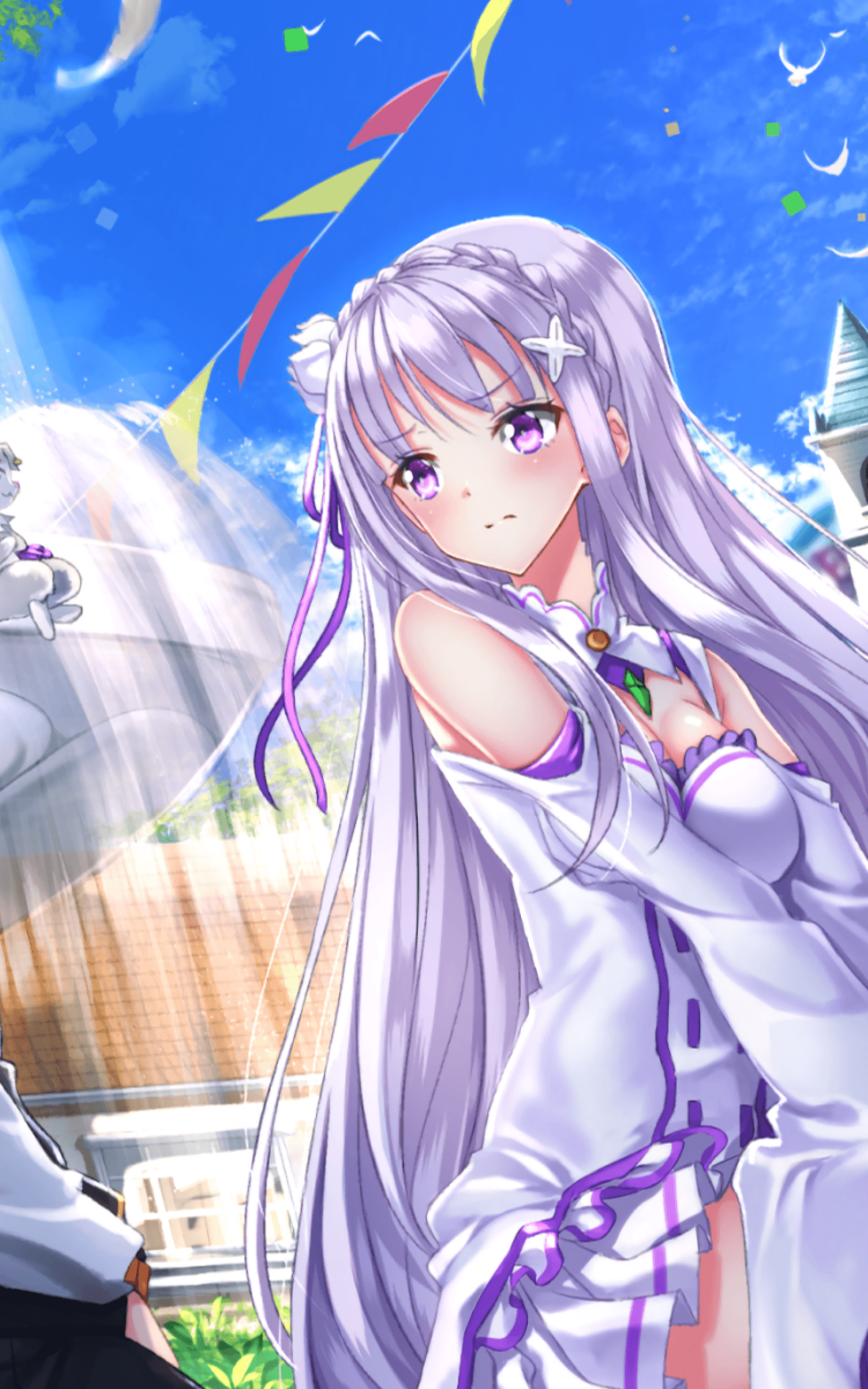 1600x2560  Re: Zero Emilia Wallpapers - пещера обоев