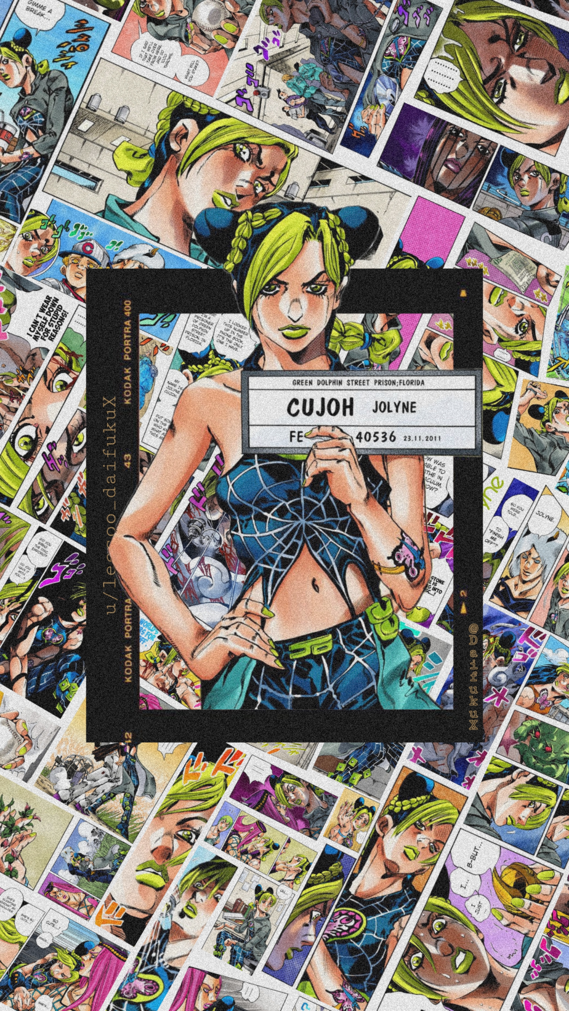 1949x3464  Jolyne Cujoh Телефон Обои (OC): R/Stardustcrusaders