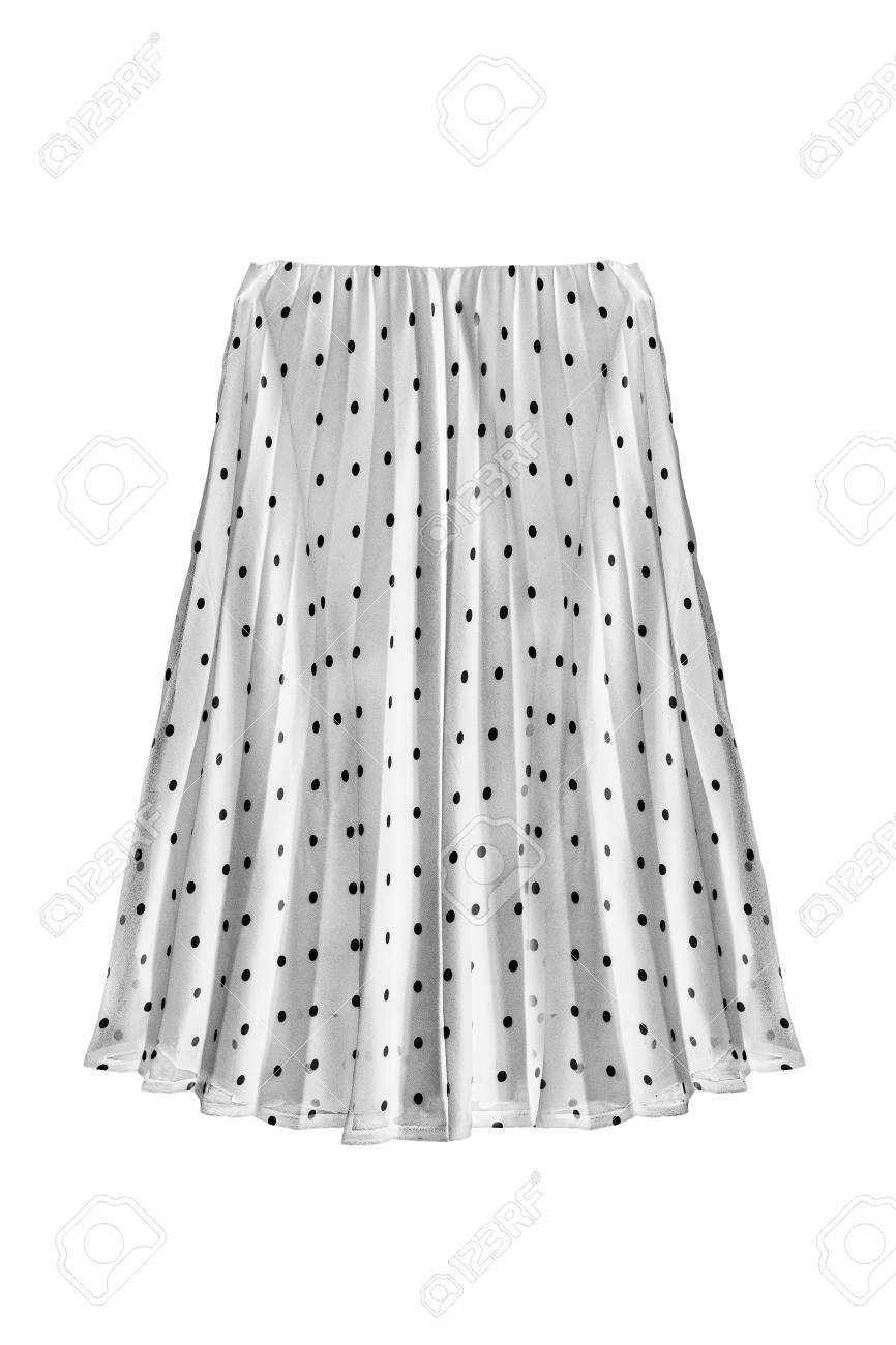 866x1300  Белая плиссированная шифоновая юбка на белом фоне Stock Photo, Picture и REALITCY Image. Изображение 54148223.