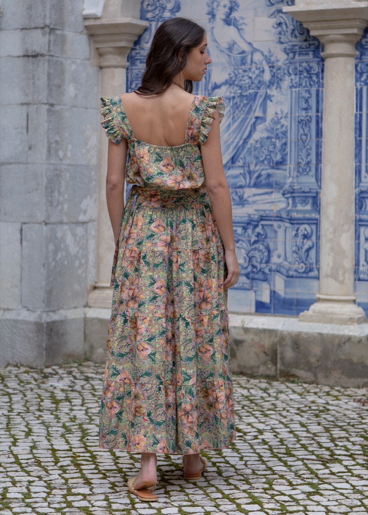 1286x1800  Юбка Исадора - пастель на фоне Nougat - Las Cholas Studio