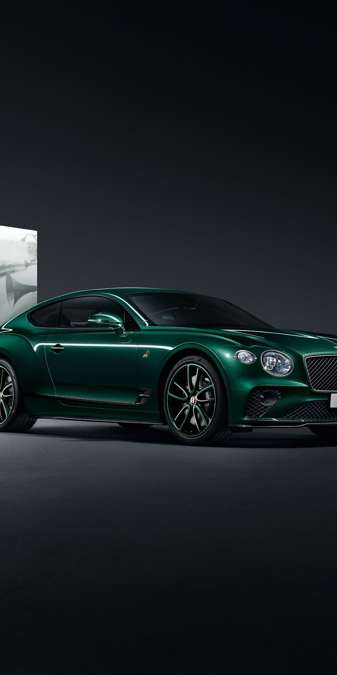 1080x2160  Green Bentley Continental GT, № 9 издание, портрет, 1080x2160 Обои | Bentley Continental, Bentley Continental GT, Bentley