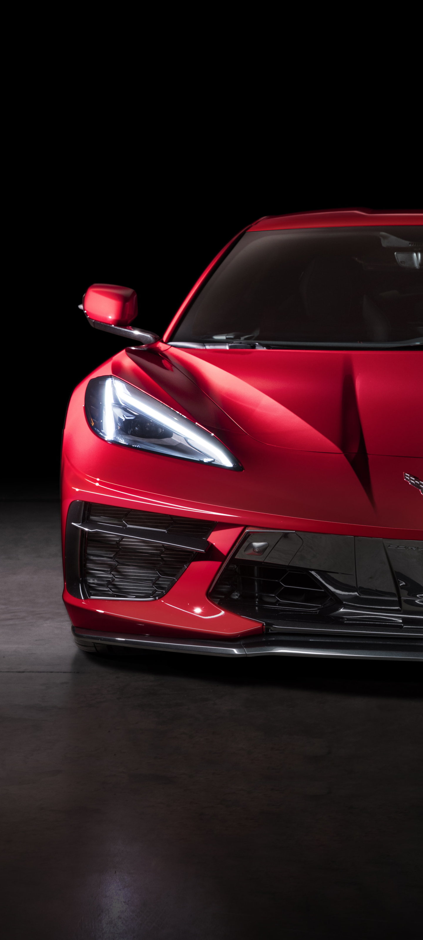 1440x3200  Chevrolet Corvette (C8) Телефон Обои - Мобильная пропасть