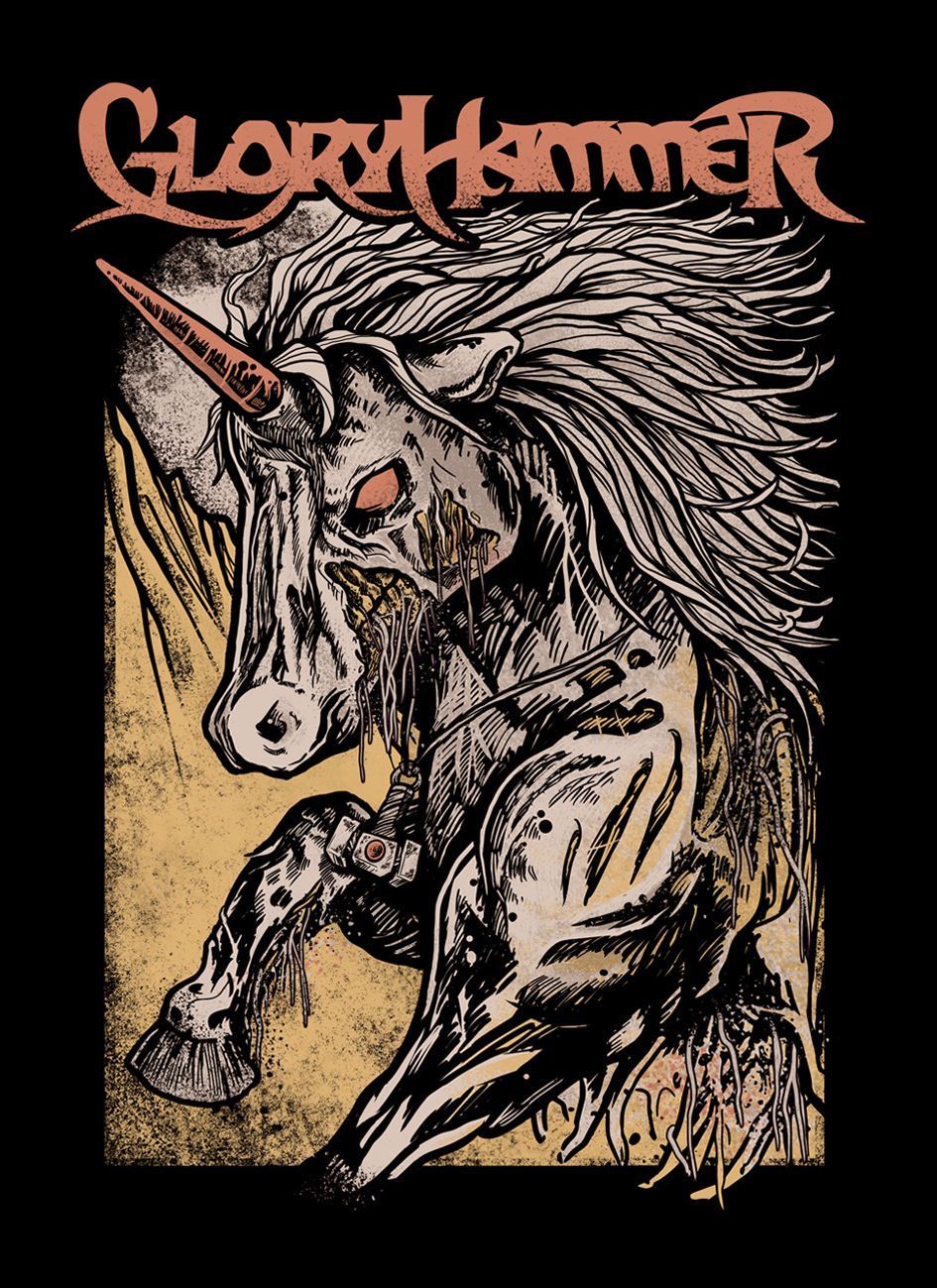 945x1299  Gloryhammer обои - пещера обоев