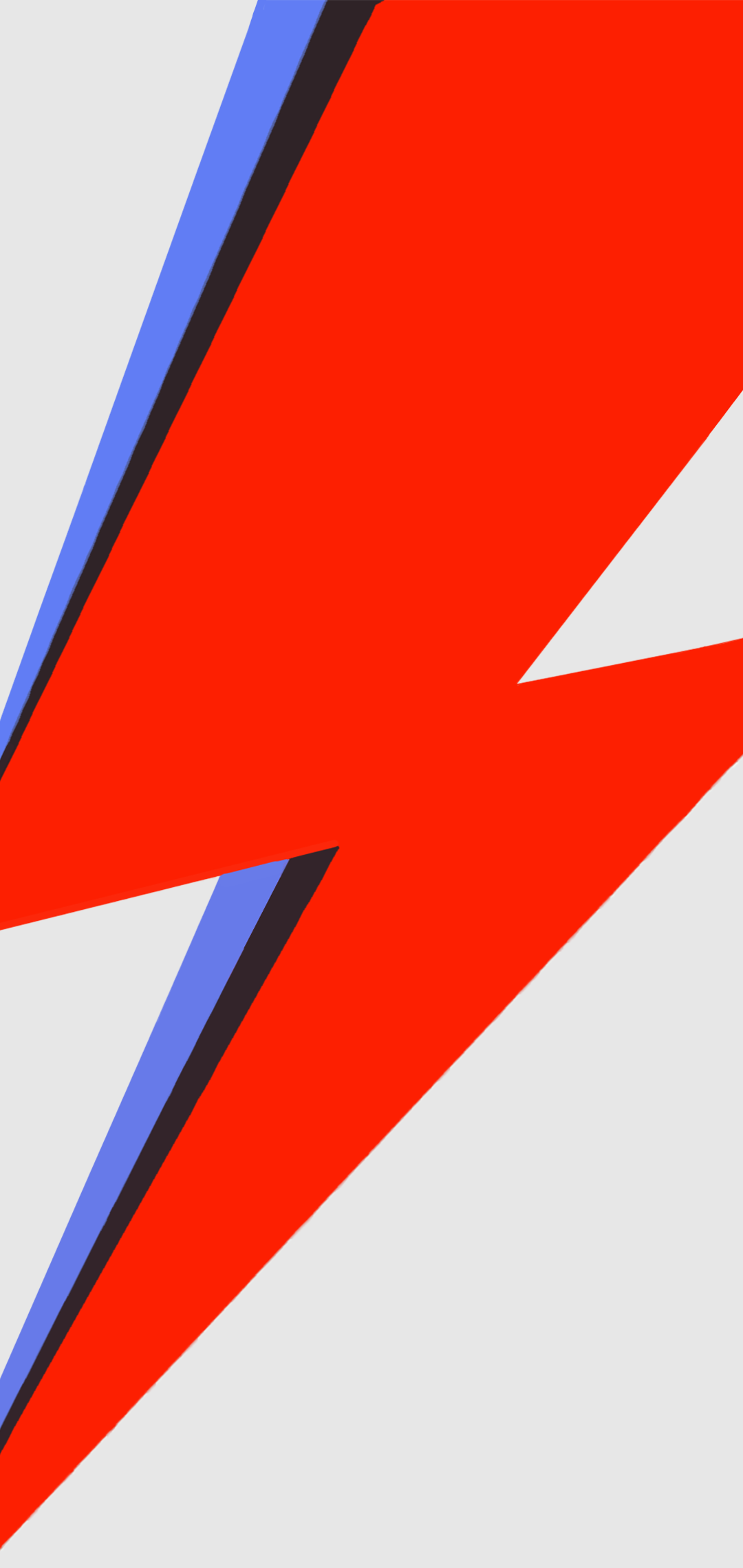 1080x2280   Дэвид Боуи Освещение Болт Обои для мобильного телефона | Miniwallist