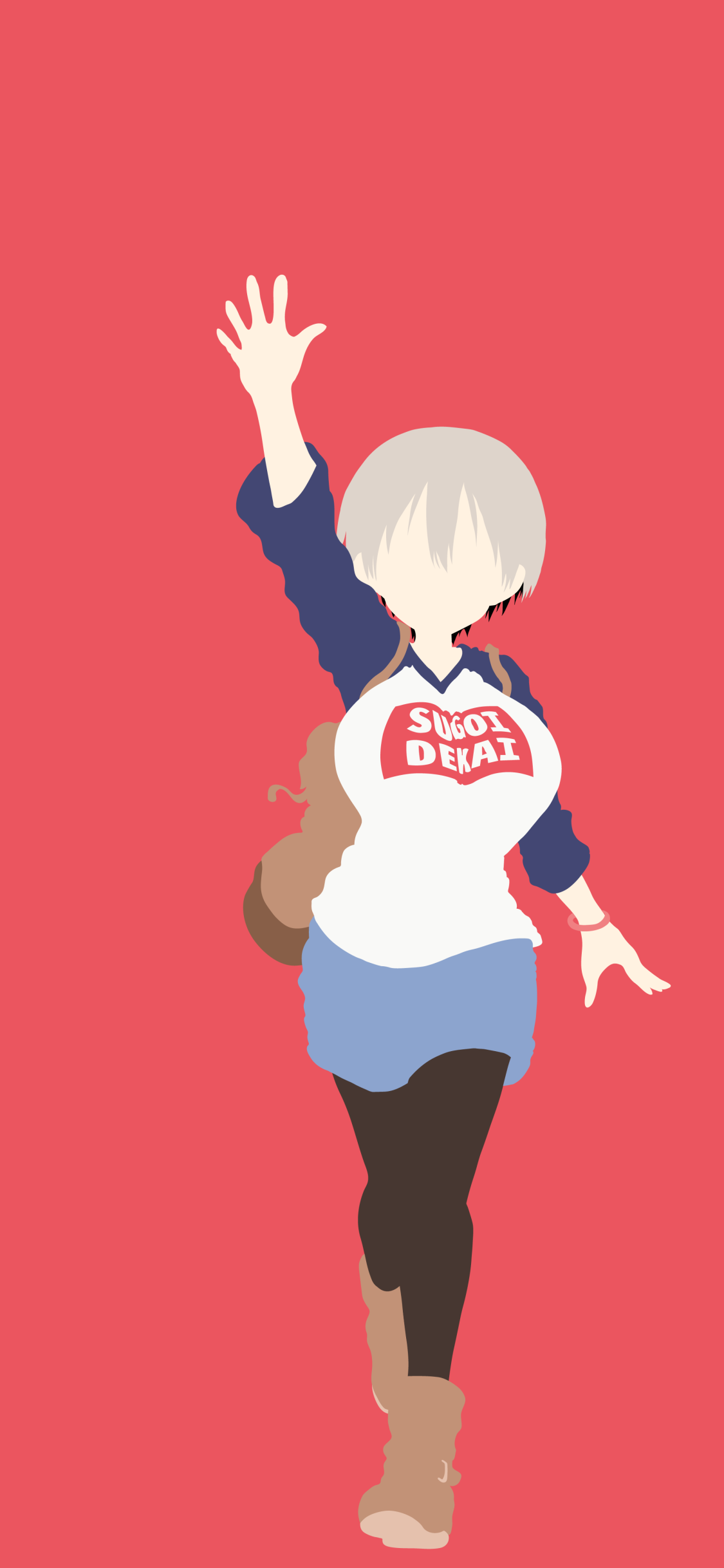 1125x2436  Узаки-чан хочет потусоваться! Телефон обои - мобильная пропасть