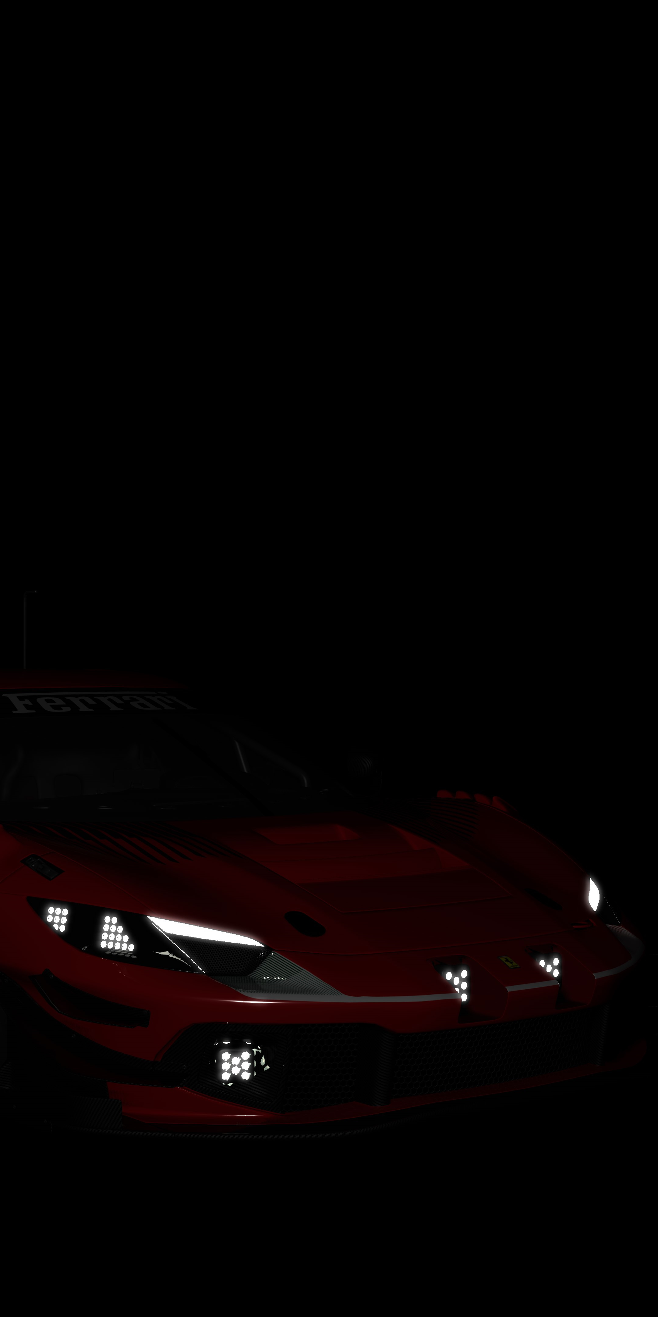 2160x4320  Ferrari 296 GT3 от GT33 - Мобильная пропасть