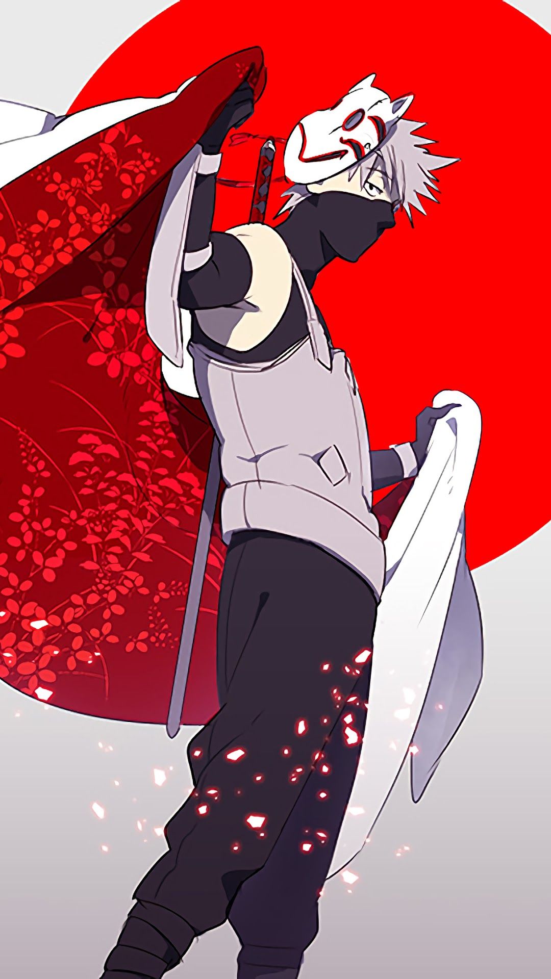 1080x1920  Anbu Mask Art, Kakashi Hatake Itachi Uchiha Mask Anbu Naruto, прозрачный фон маски Png Clipart | Hiclipart