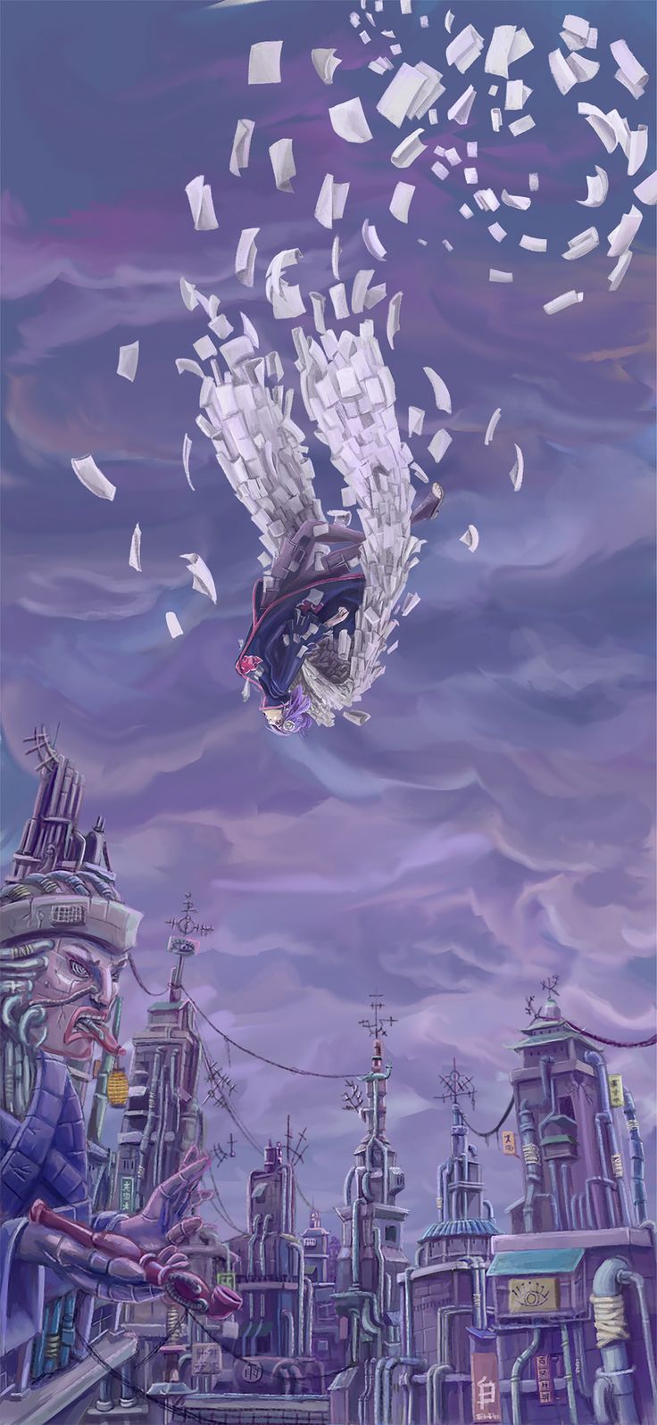 736x1597  Amegakure HD обои | Pxfuel