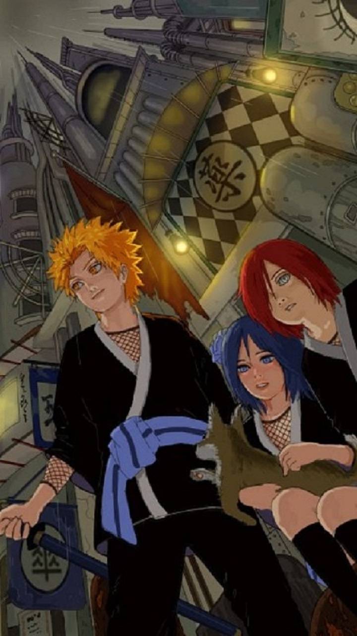 720x1280  Скачать Akatsuki Logo Konan из Amegakure обои | Wallpapers.com