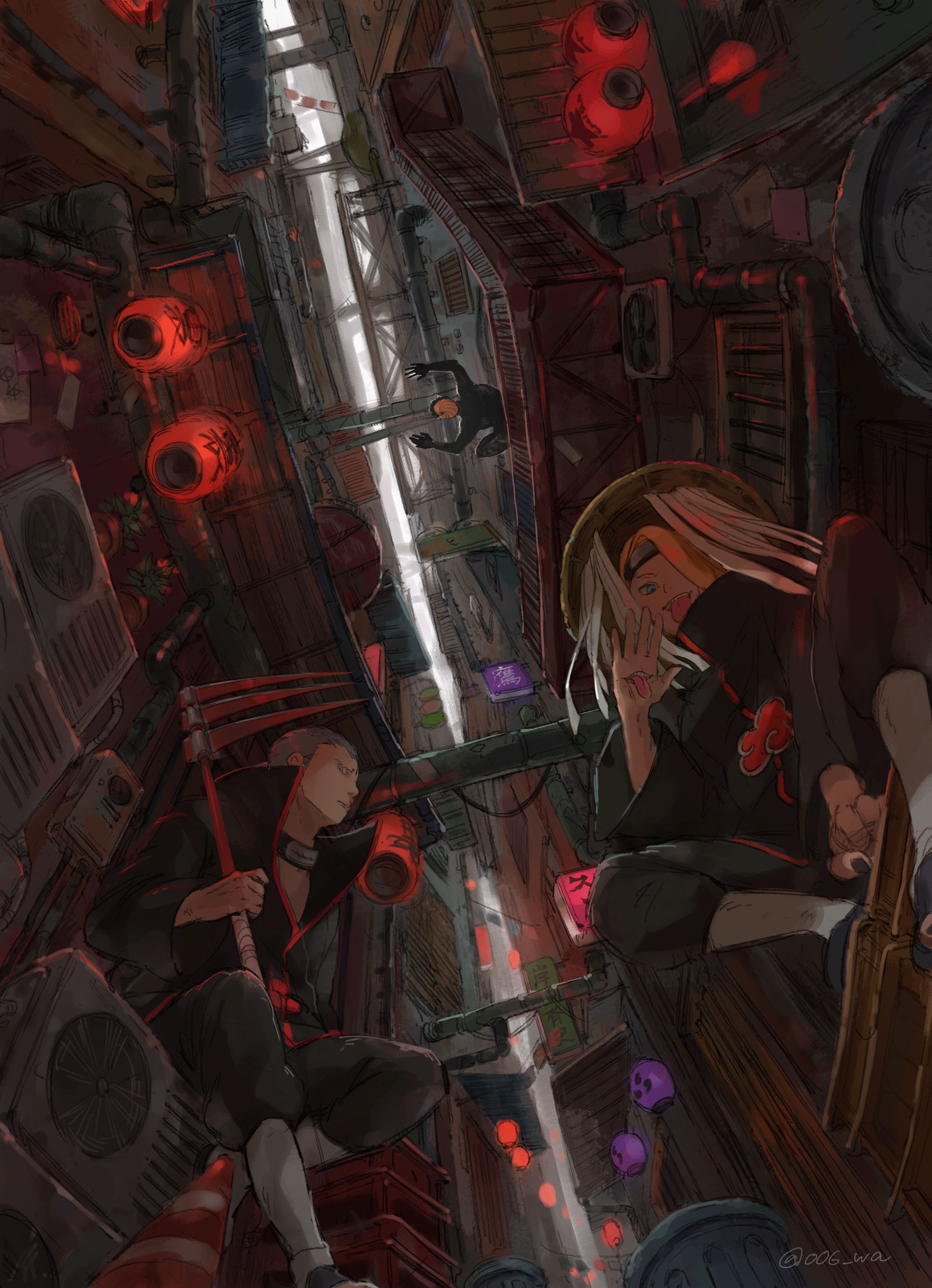 2000x2764  Hanzo - Guardian of Amegakure от G -Matoshi на Deviantart