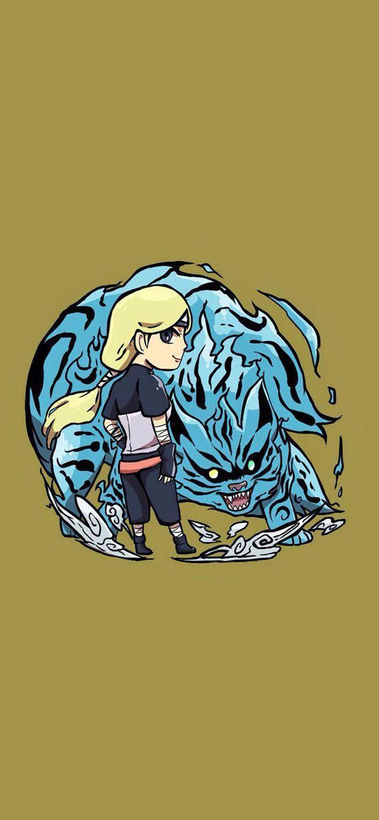 1284x2778  Bijuu Jinchuriki обои Apk для Android скачать